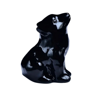 Wolf Miniature Crystal Figurine